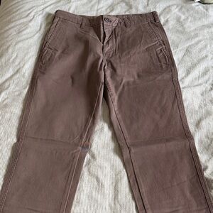 Uniqlo Men's Chocolate Brown Chinos